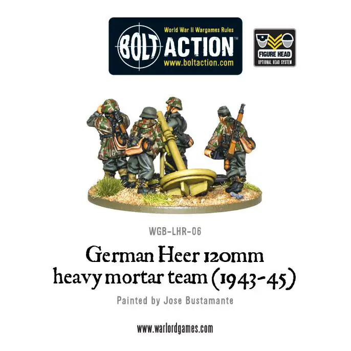 German Heer 120mm heavy mortar team (1943-45) - Image 2