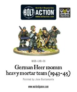 German Heer 120mm heavy mortar team (1943-45)