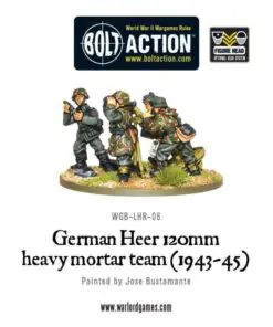 German Heer 120mm heavy mortar team (1943-45) - Image 3