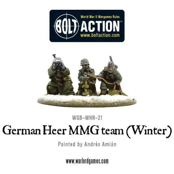 German Heer MMG team (Winter) - Image 2