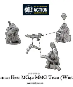 German Heer MMG team (Winter) - Image 5