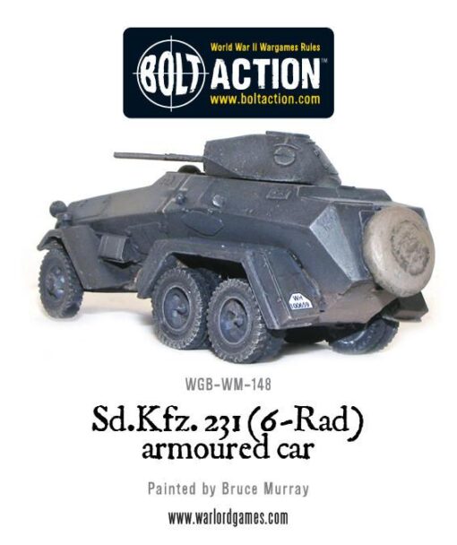 Sd.Kfz 231 6-rad armoured car - Image 3