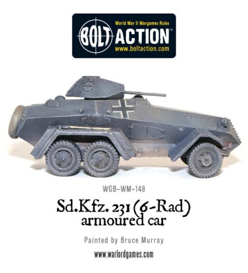 Sd.Kfz 231 6-rad armoured car - Image 4
