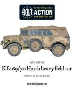 Kfz 69/70 Horch heavy field car - Image 3