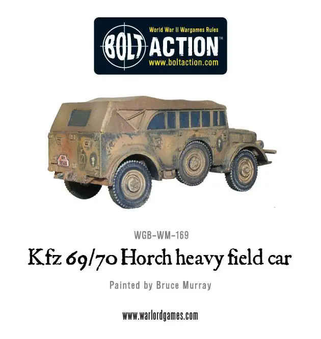 Kfz 69/70 Horch heavy field car - Image 4