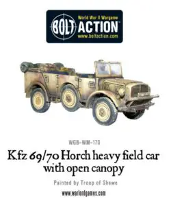 Open-topped Kfz 69/70 Horch 1a - Image 2