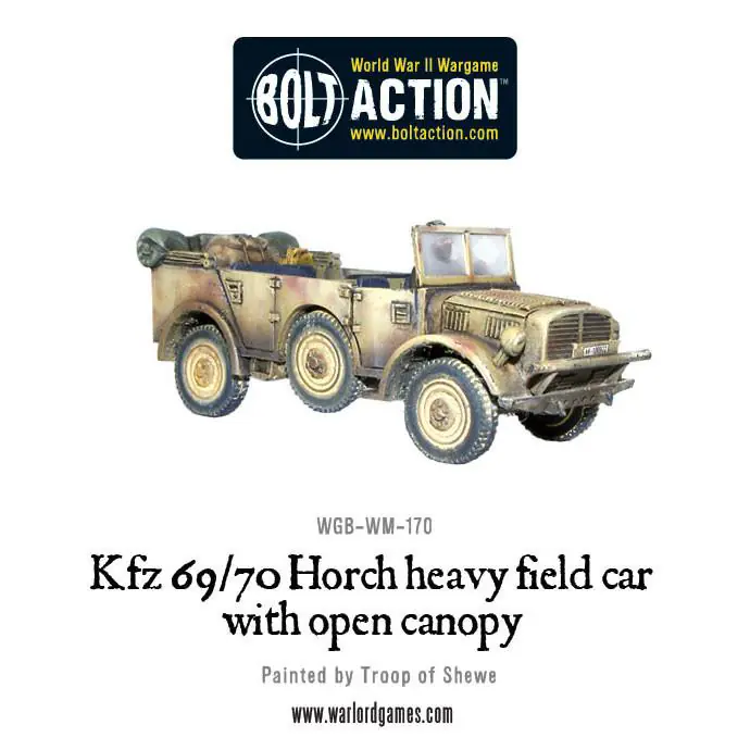 Open-topped Kfz 69/70 Horch 1a - Image 2