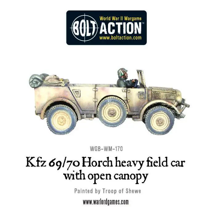 Open-topped Kfz 69/70 Horch 1a - Image 3
