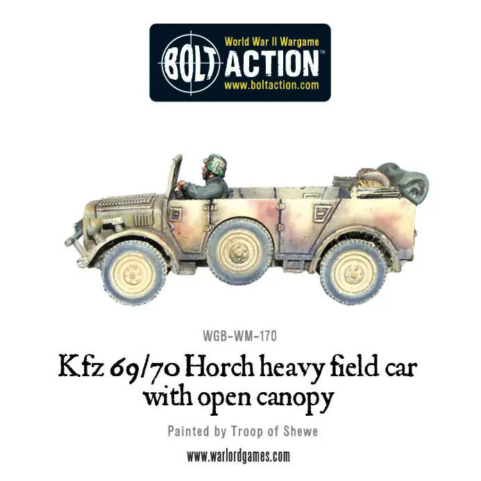 Open-topped Kfz 69/70 Horch 1a - Image 4