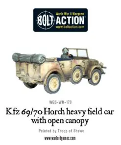 Open-topped Kfz 69/70 Horch 1a - Image 5