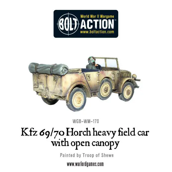 Open-topped Kfz 69/70 Horch 1a - Image 5