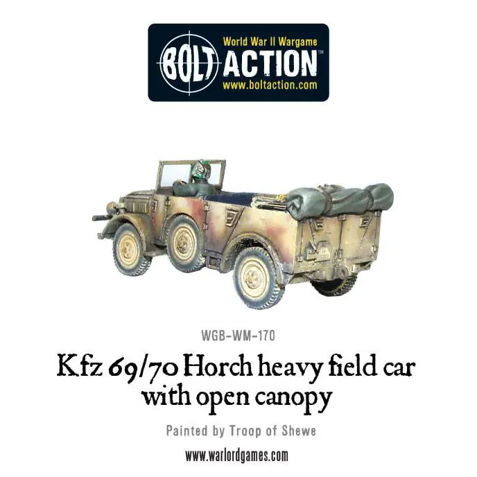 Open-topped Kfz 69/70 Horch 1a - Image 6