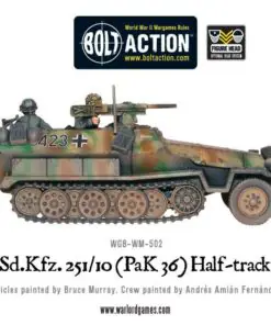 Alternative view of Sd.Kfz 251/10 Pak 36 Half-Track