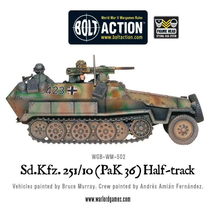 Sd.Kfz 251/10 Pak 36 Half-Track - Image 2