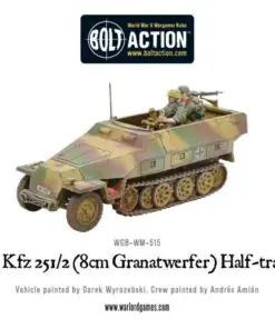 Sd.Kfz 251/2 Ausf D (8cm Granatwerfer) Half Track