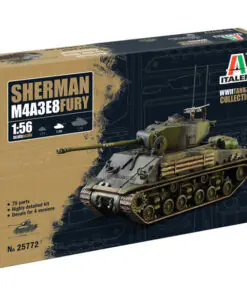 25772 - Scale 1 : 56 M4A3E8 Sherman Fury