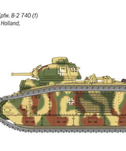 25766 - Scale 1 : 56 Char B1 Bis - Image 5