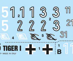 25755 - Scale 1 : 56 Pz. kpfw. VI Tiger I Ausf. E - Image 3