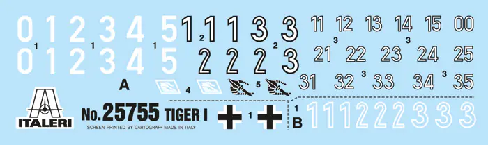 25755 - Scale 1 : 56 Pz. kpfw. VI Tiger I Ausf. E - Image 3