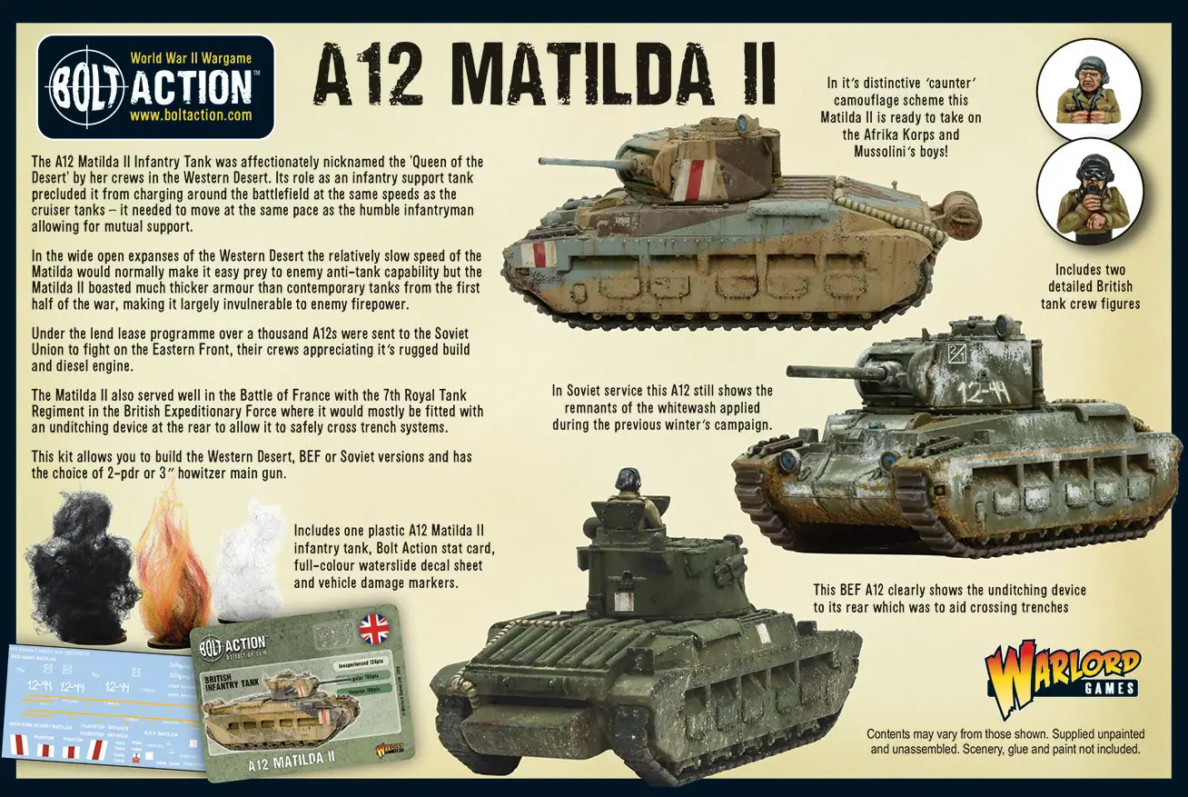 A12 Matilda II infantry tank - Image 2