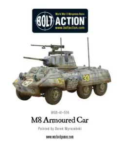 Alternative view of M8/M20 Greyhound Scout Car (Plastic Box)