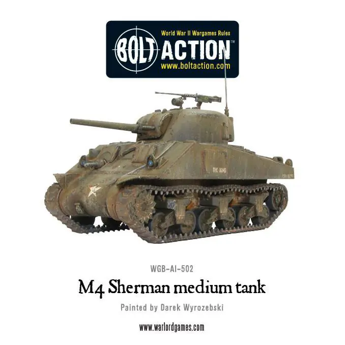 M4 Sherman medium tank (plastic) - Image 2
