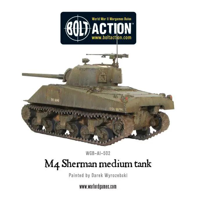 M4 Sherman medium tank (plastic) - Image 3