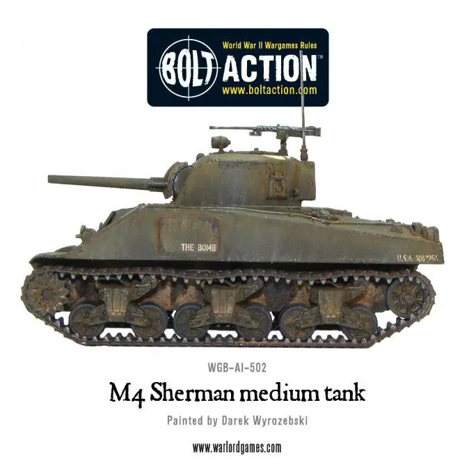 M4 Sherman medium tank (plastic) - Image 4