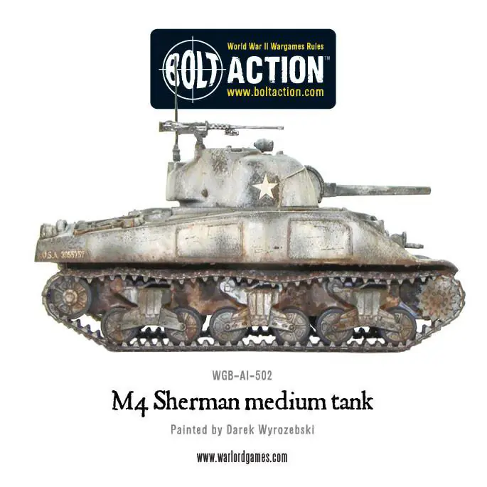 M4 Sherman medium tank (plastic) - Image 8