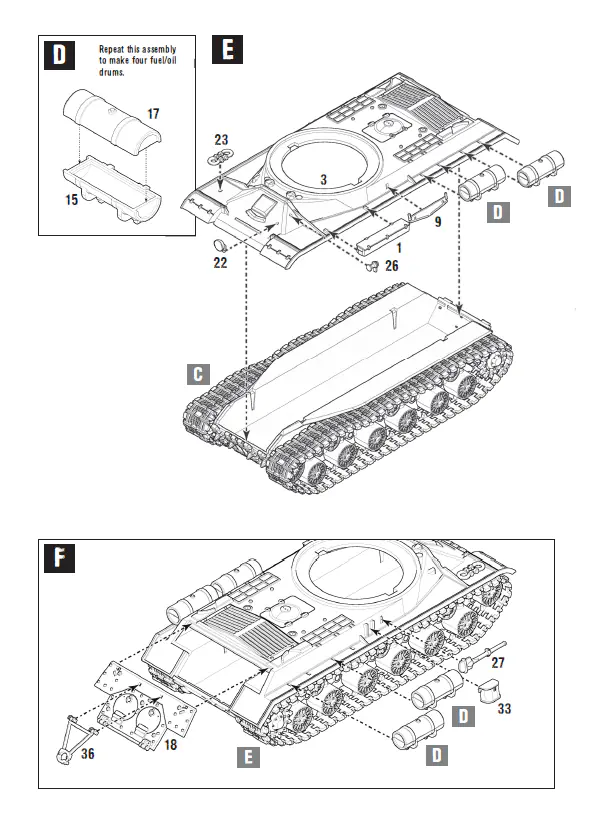 Plastic JS-2 Heavy Tank - Image 16