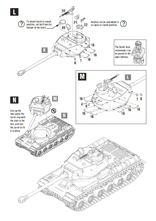 Plastic JS-2 Heavy Tank - Image 14