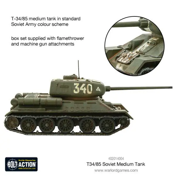 T-34/85 medium tank (plastic) - Image 8