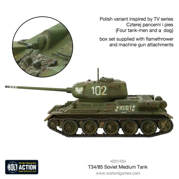 T-34/85 medium tank (plastic) - Image 6