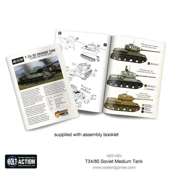 T-34/85 medium tank (plastic) - Image 4