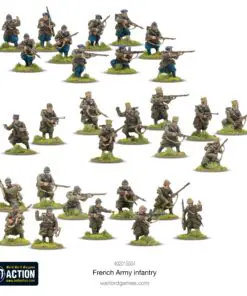Alternative view of French Army infantry