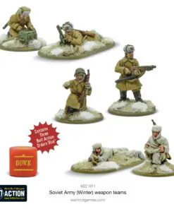 Alternative view of Soviet Army (Winter) weapons teams