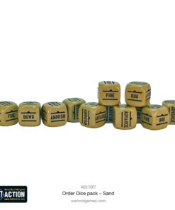 Alternative view of Bolt Action: Orders Dice Pack - Sand