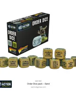 Bolt Action: Orders Dice Pack - Sand