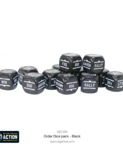 Alternative view of Bolt Action: Orders Dice Pack - Black