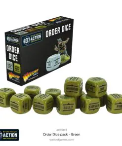 Bolt Action: Orders Dice Pack - Green