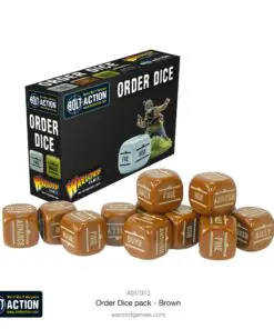 Bolt Action: Orders Dice pack - Brown
