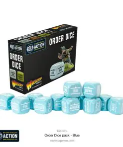 Bolt Action: Orders Dice pack - Blue
