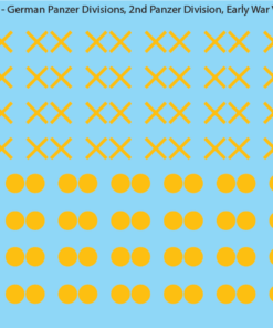 WW2 German Wehrmacht Panzer Divisions, 28mm Decals, 2B: 2nd Panzer Division Early War