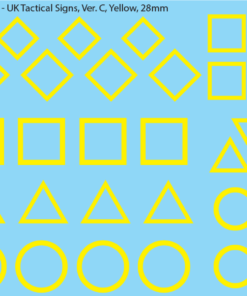 WW2 British - Tactical Signs, yellow