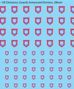 Sheet B: Guards Armoured Division
