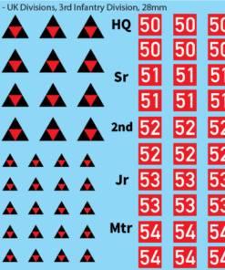 Sheet D: 3rd Infantry Division