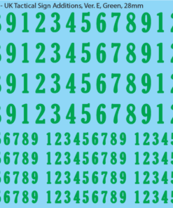 WW2 British - Tactical Sign Additions, green