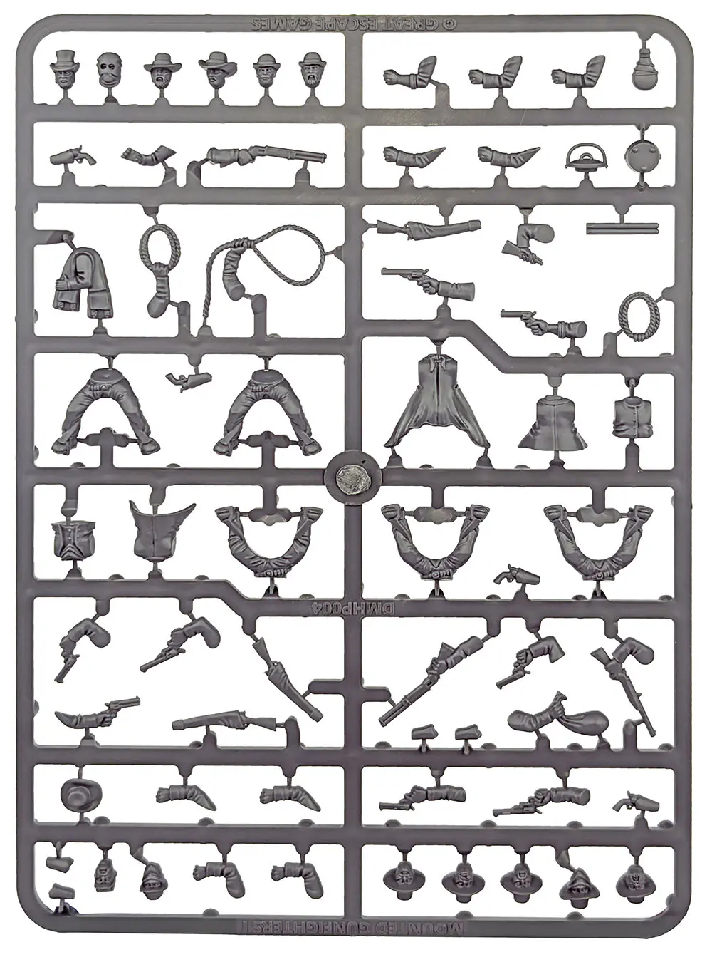 Dead Man's Hand Mounted Gunfighters Plastic Boxed Set - Image 3