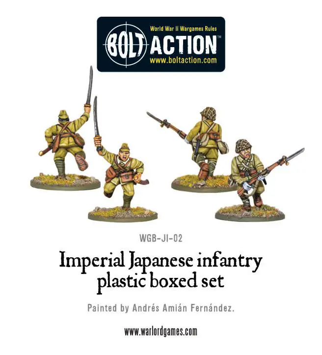 Imperial Japanese infantry plastic boxed set - Image 6