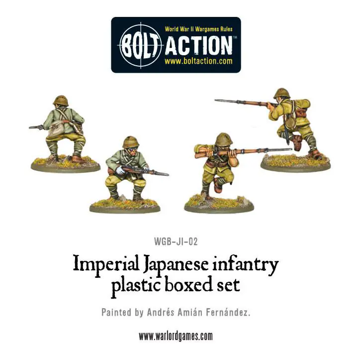 Imperial Japanese infantry plastic boxed set - Image 8